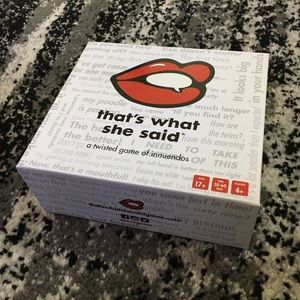 That’s What She Said Party Game